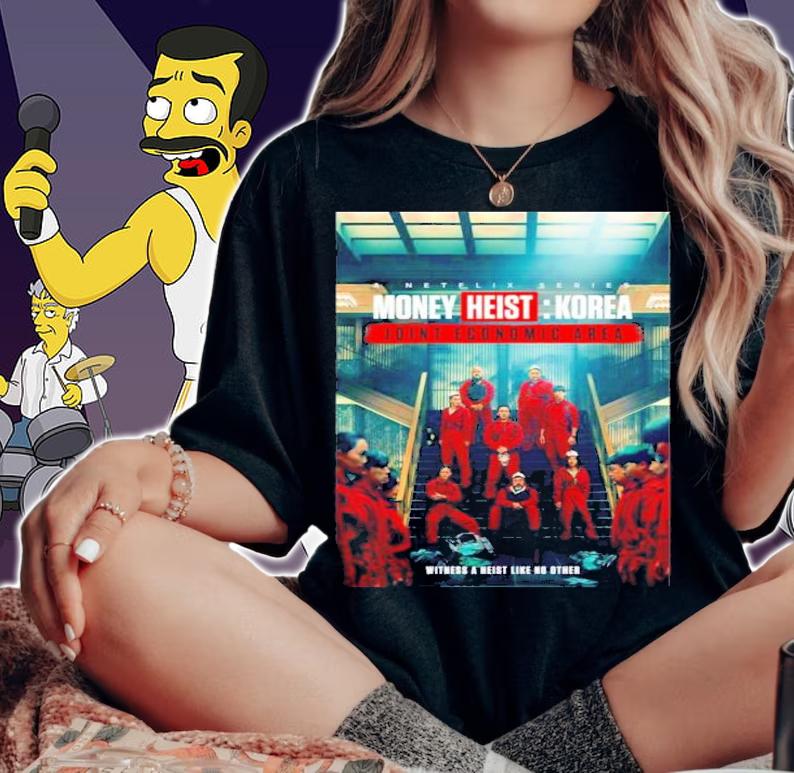 Money Heist Korea Netflix Series 2022 Shirt t-shirt woman shirt