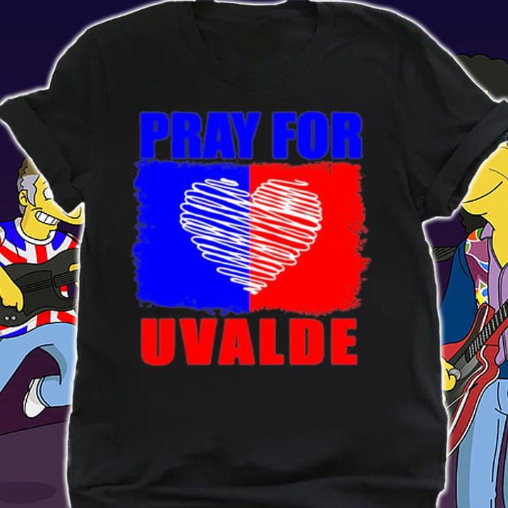 Pray For Uvalde Flag US Shirt t-shirt shirt