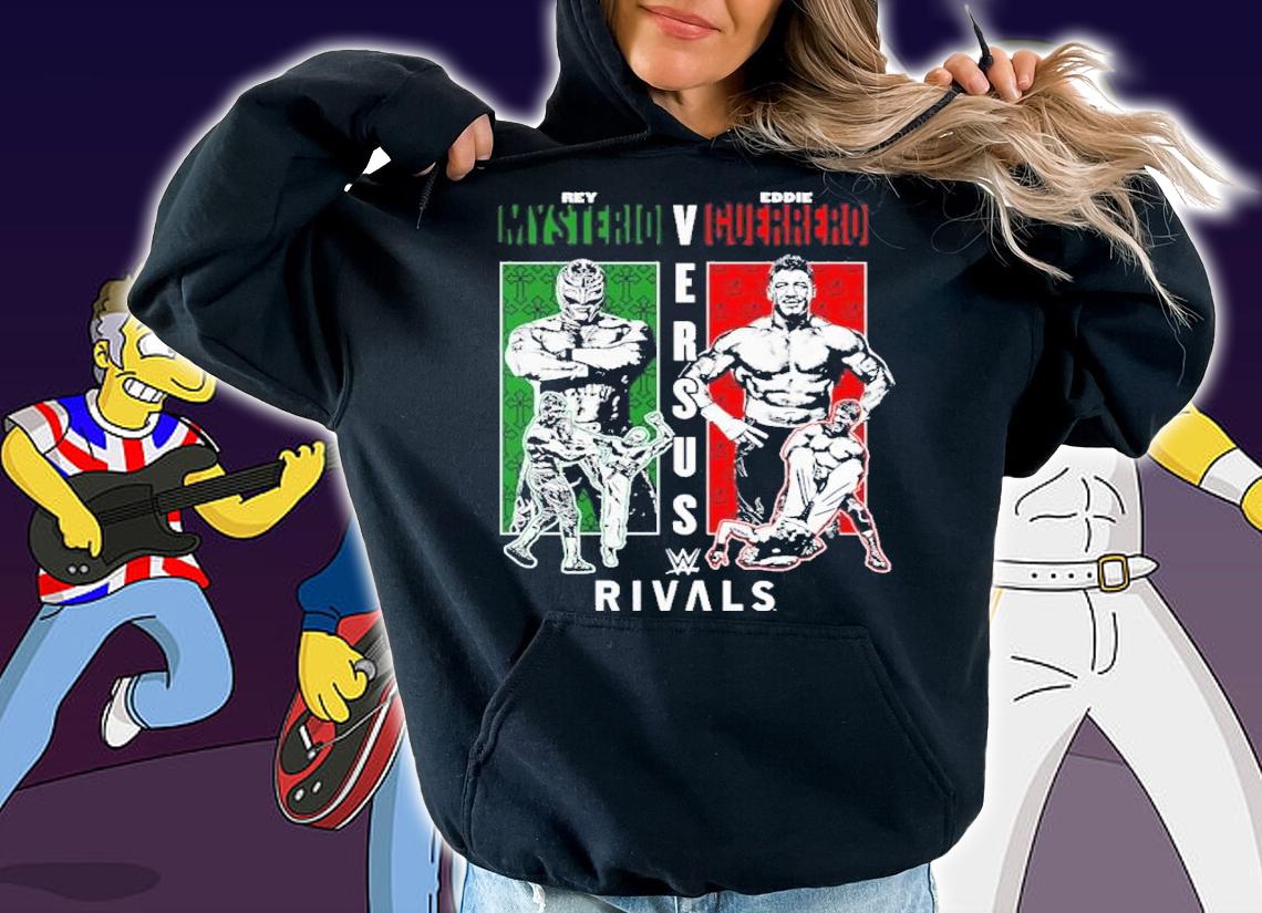 Rey Mysterio Vs Eddie Guerrero Rivals Shirt t-shirt hoodie
