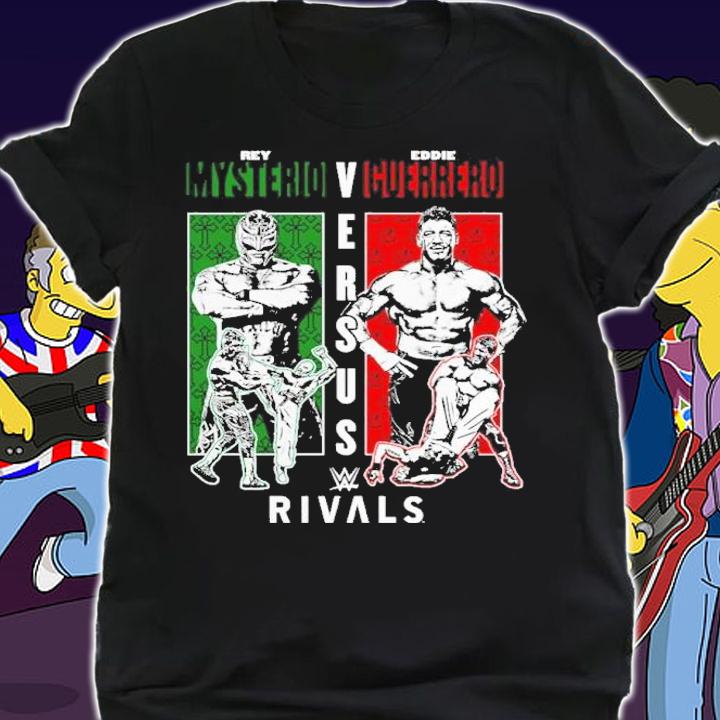 Rey Mysterio Vs Eddie Guerrero Rivals Shirt t-shirt shirt