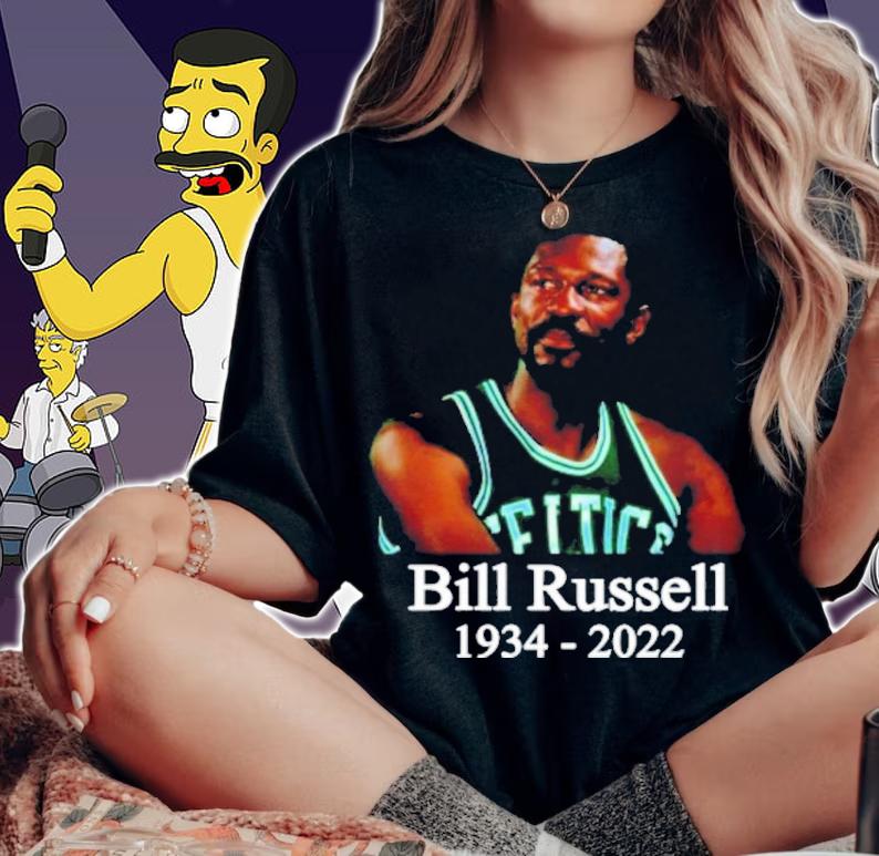 RIP Bill Russell 1934-2022 Shirt t-shirt woman shirt