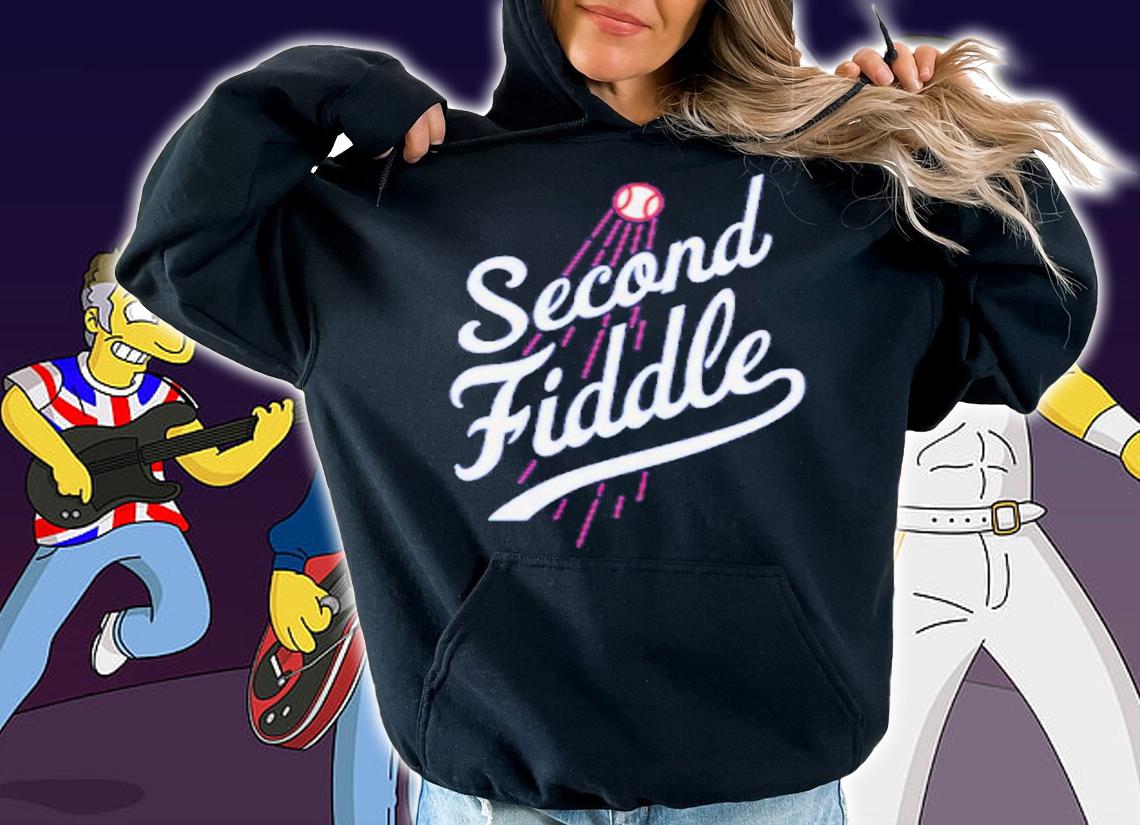 Second Fiddle baseball shirt t-shirt hoodie