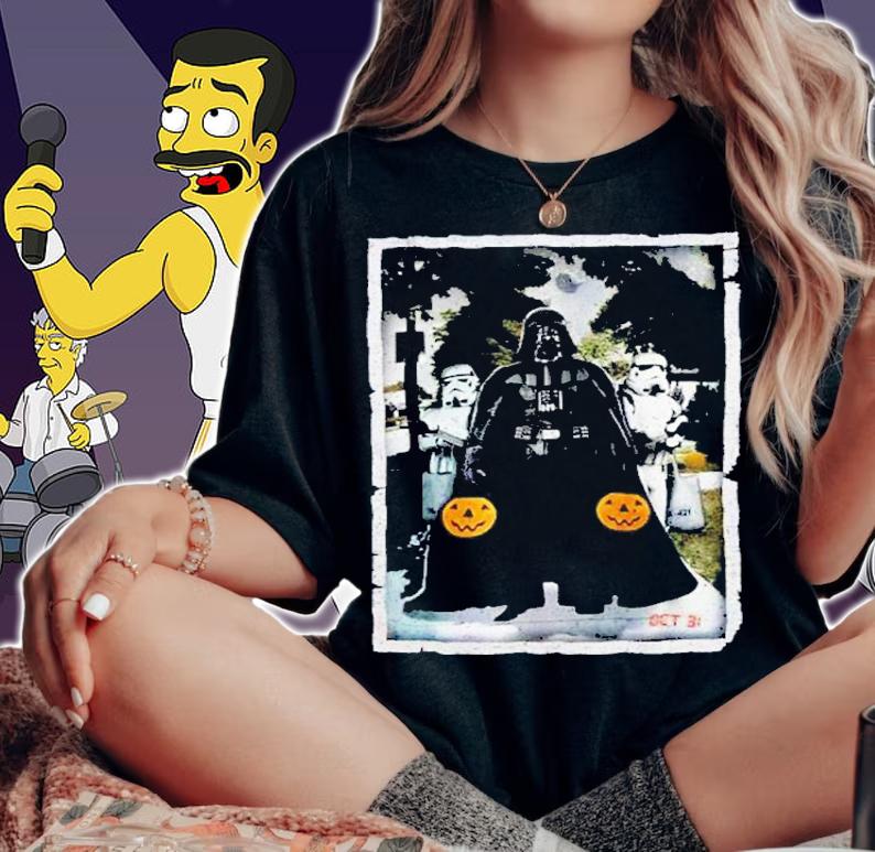 Star Wars Darth Vader Trick Or Treat With Stormtroopers Shirt t-shirt