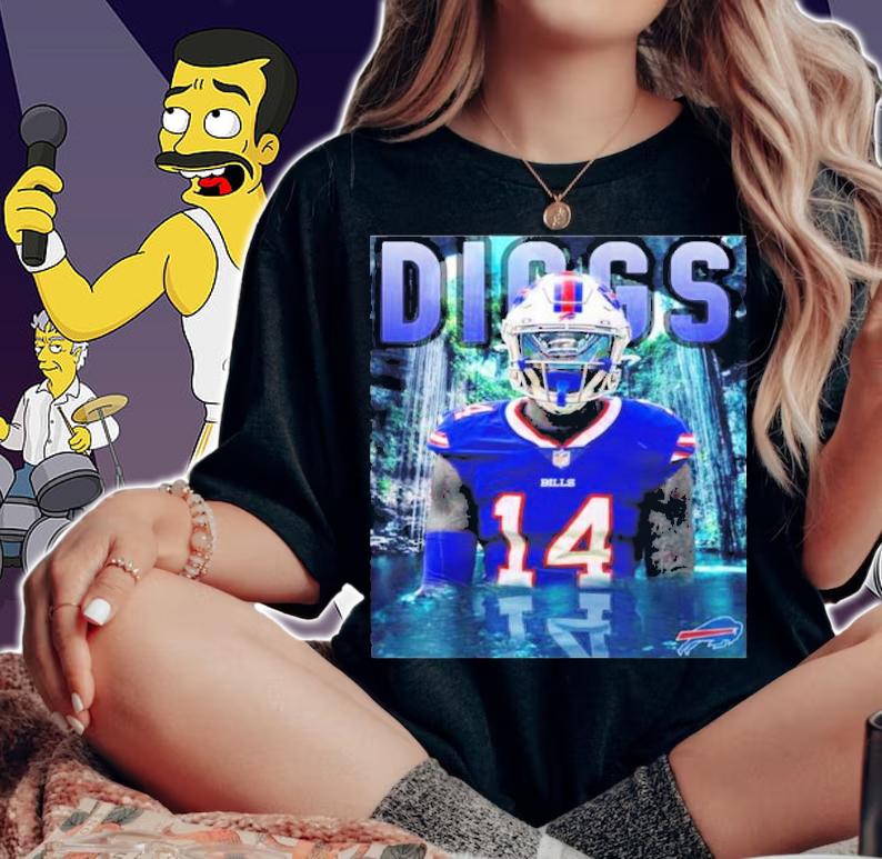 Stefon Diggs Shirt Buffalo Bills T-Shirt t-shirt