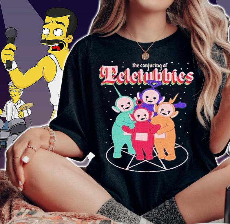 The Conjuring Of Teletubbies shirt t-shirt woman shirt