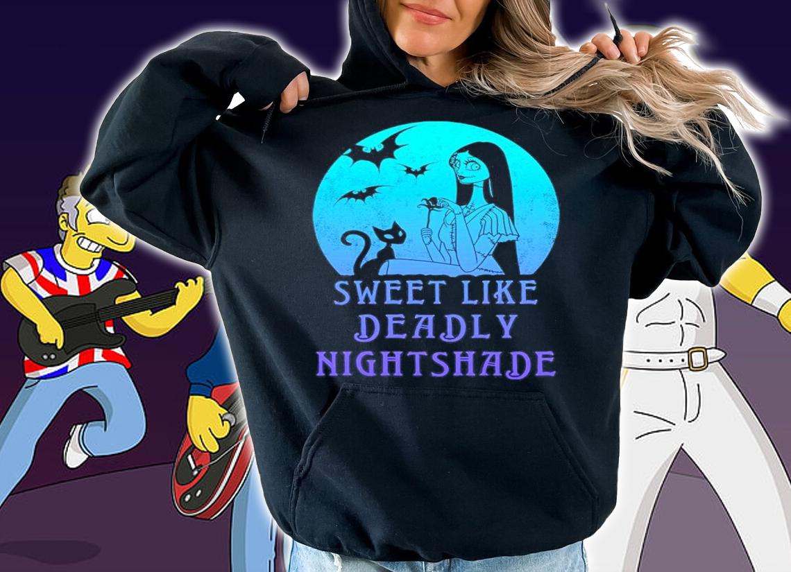 The Nightmare Before Christmas Sally Sweet Like Deadly Nightshade shirt t-shirt