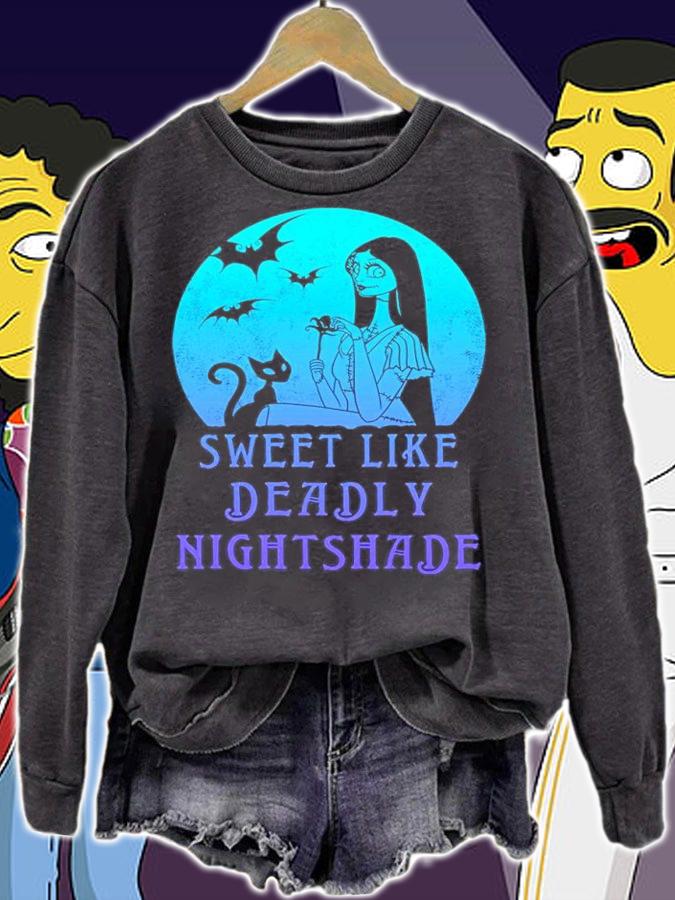 The Nightmare Before Christmas Sally Sweet Like Deadly Nightshade shirt t-shirt