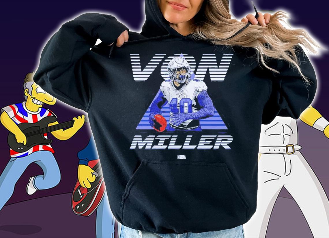 Von Miller Buffalo Triangle Football Shirt t-shirt hoodie