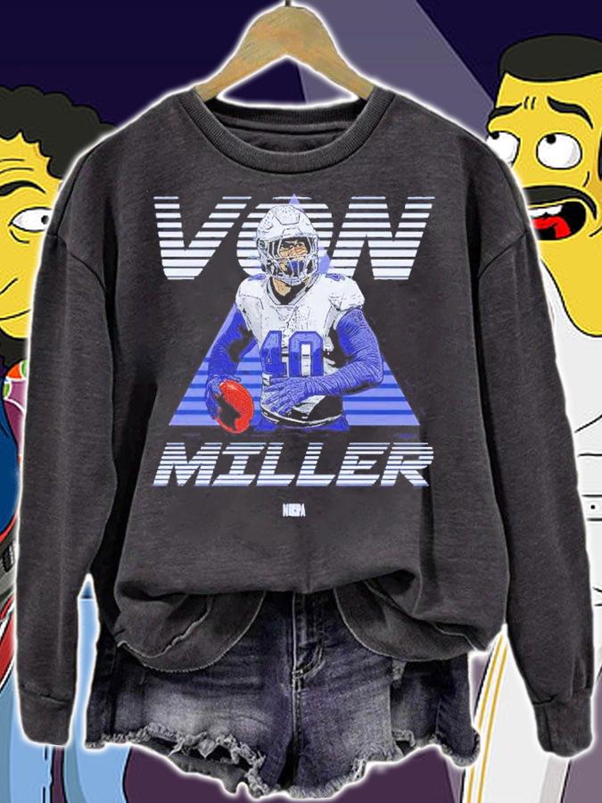 Von Miller Buffalo Triangle Football Shirt t-shirt sweatshirt