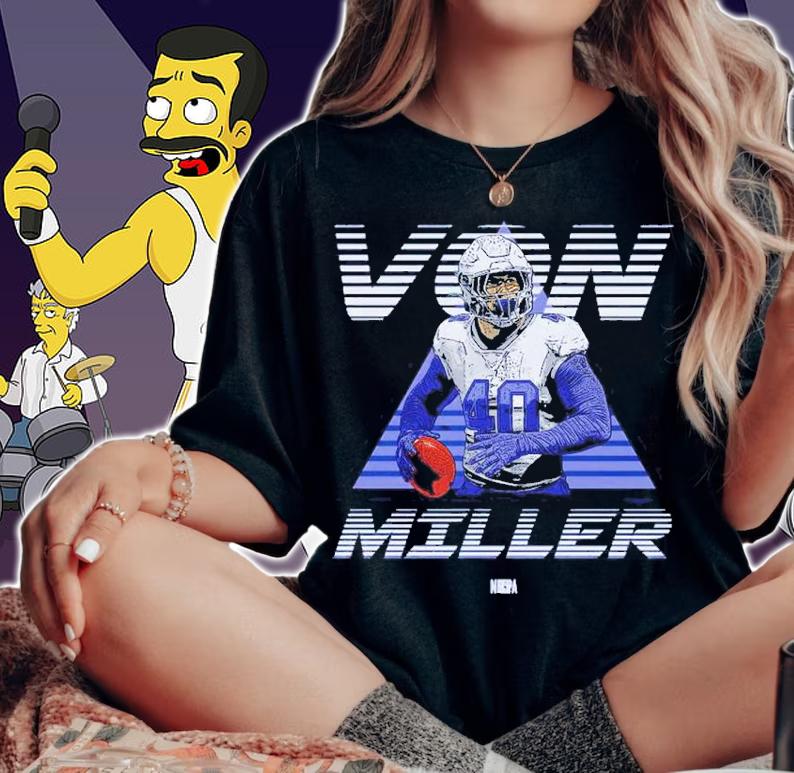 Von Miller Buffalo Triangle Football Shirt t-shirt woman shirt