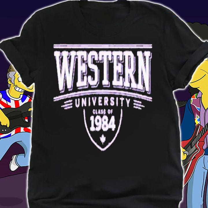 Western University Class of 1984 shirt t-shirt