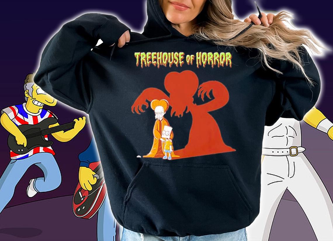 The Simpsons Treehouse Of Horror Dracula Burns Shirt t-shirt hoodie
