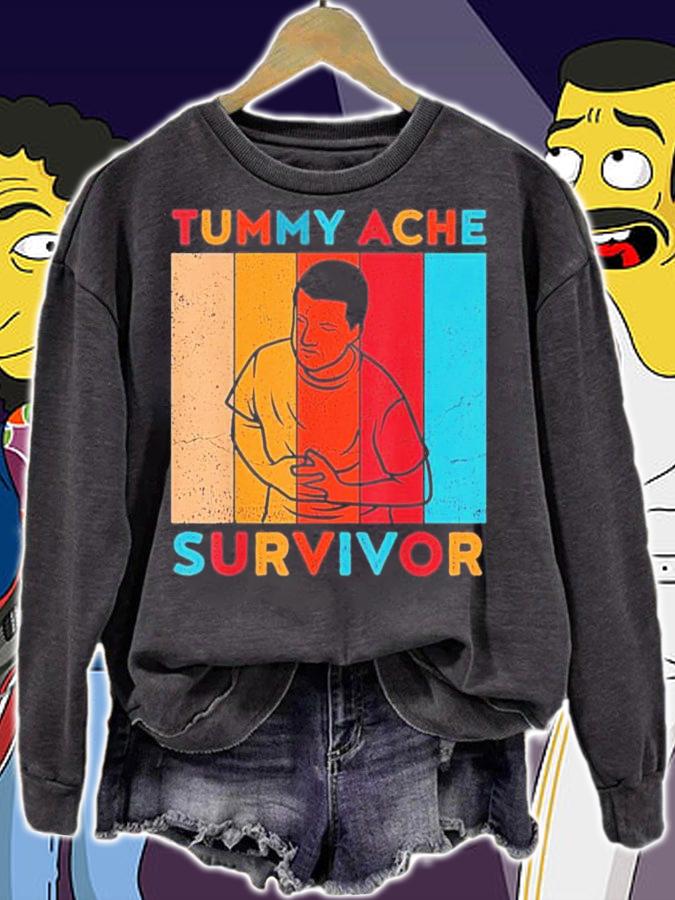 Tummy Ache Survivor Vintage T-Shirt t-shirt