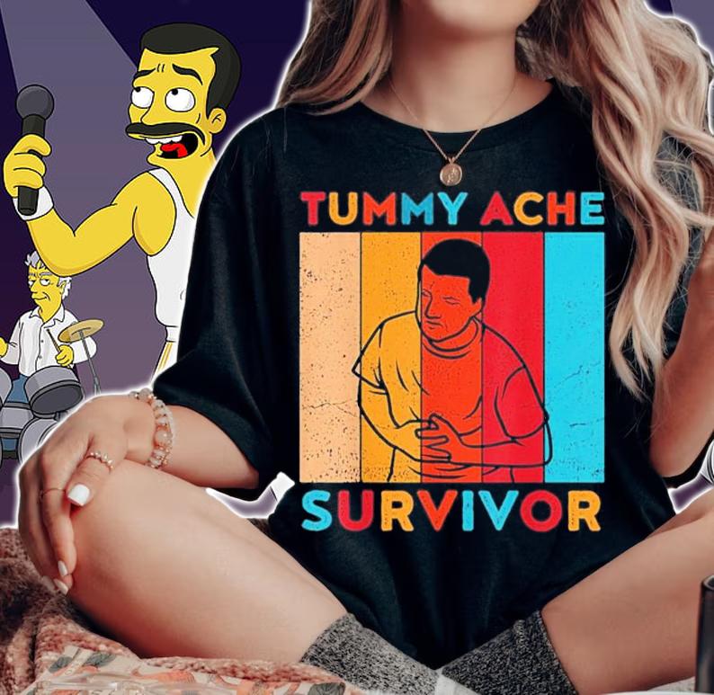 Tummy Ache Survivor Vintage T-Shirt t-shirt