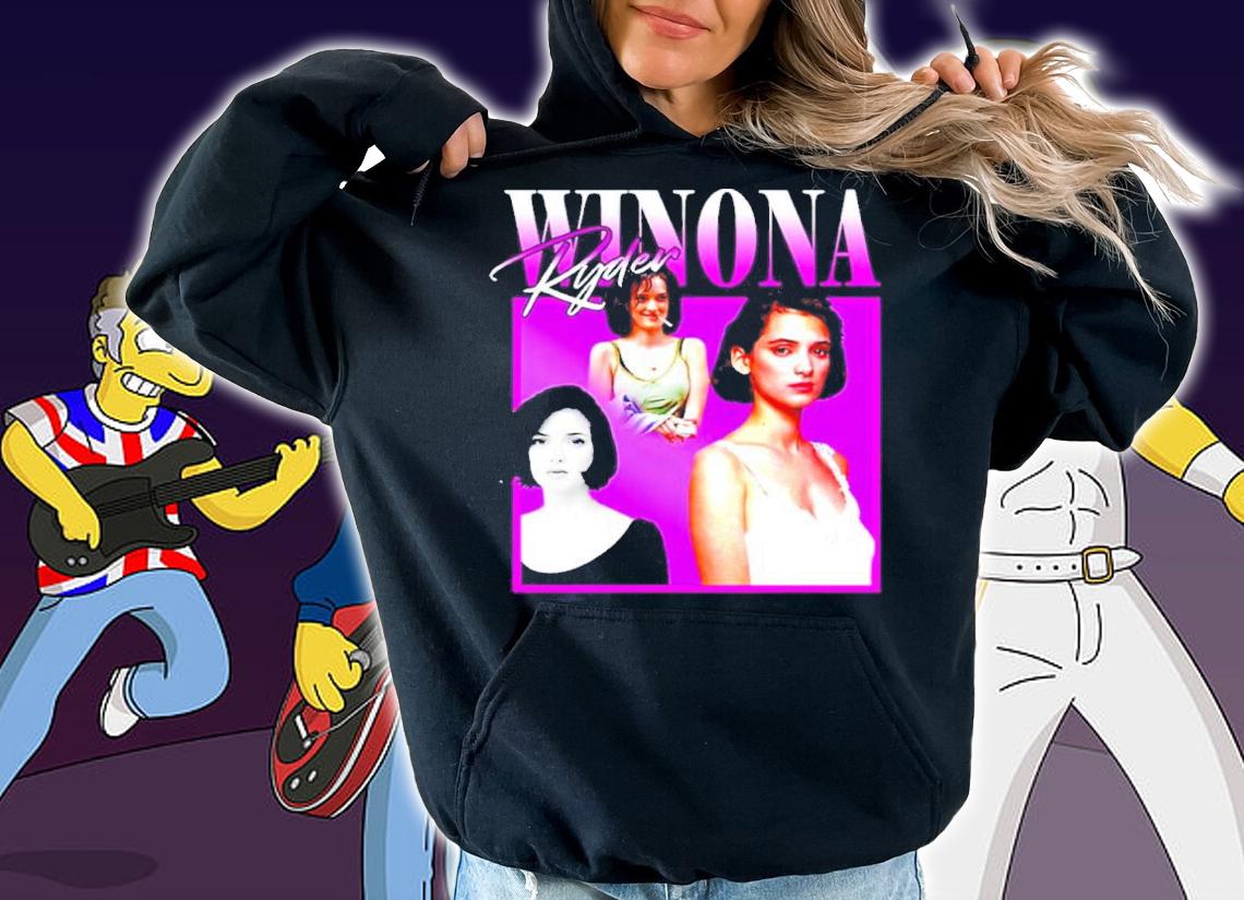 Winona Ryder Vintage Style Shirt t-shirt hoodie