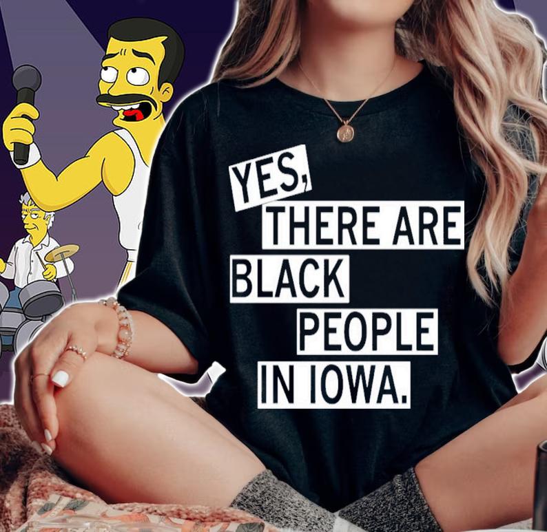 Yes There Are Black People In Iowa Raygun T-Shirt t-shirt woman shirt