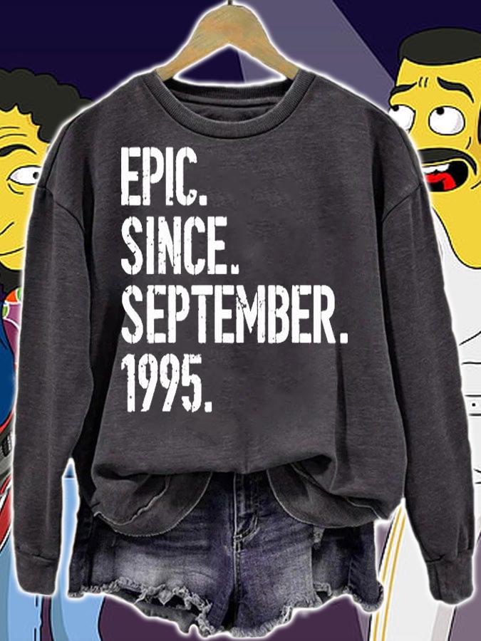 24th Birthday Gift Epic Since September 1995 T Shirt t-shirt