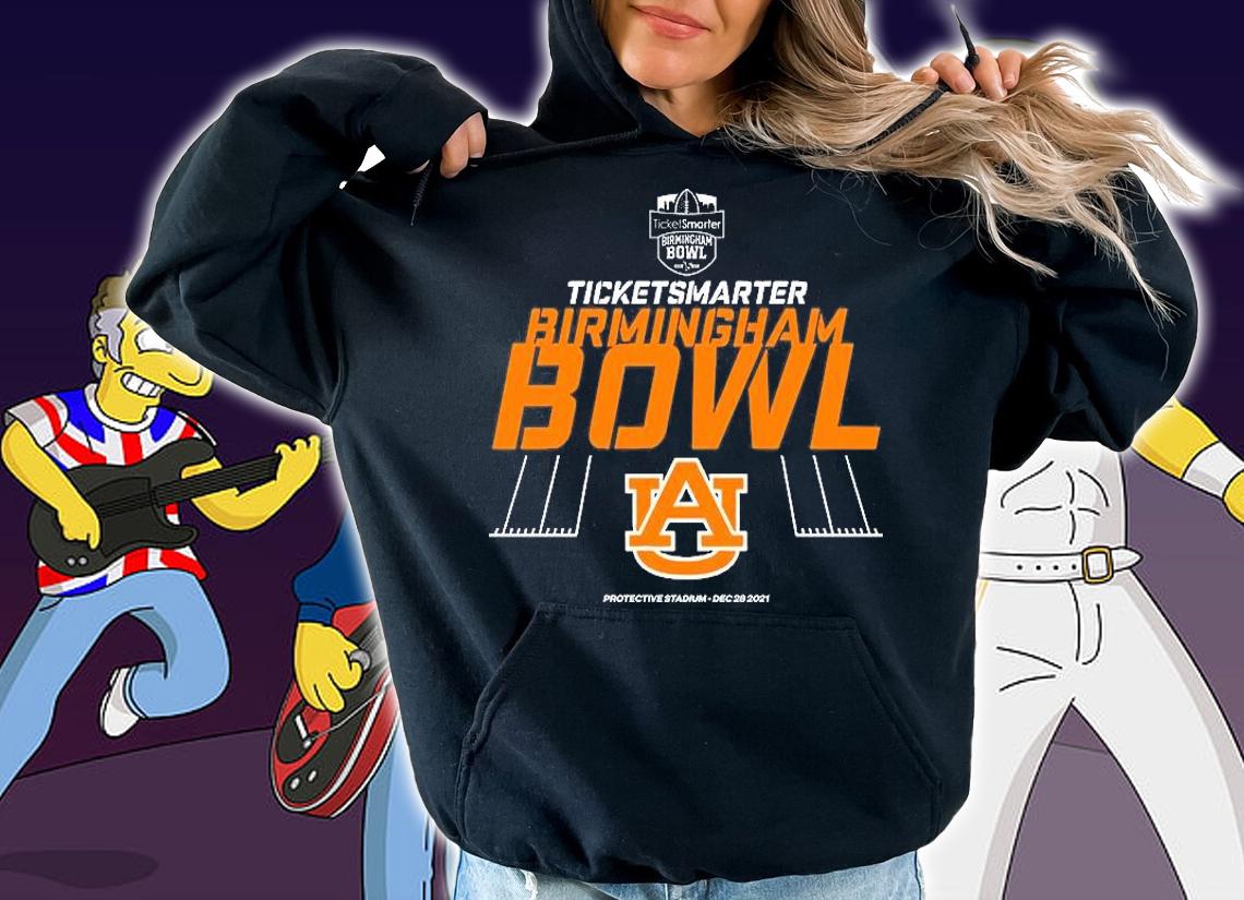 2021 Ticketsmarter Birmingham Bowl Auburn Tigers T-Shirt t-shirt hoodie