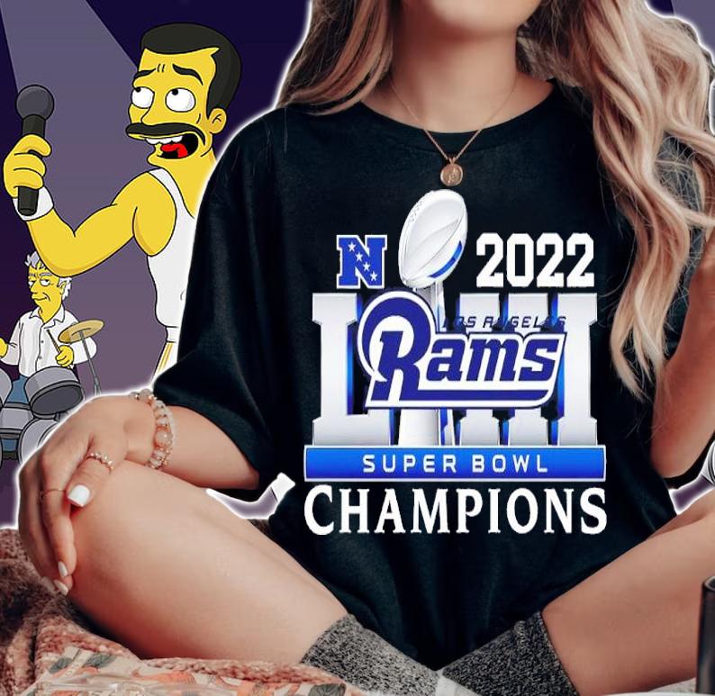 2022 Los Angeles Rams Super Bowl Champions Shirt t-shirt woman shirt