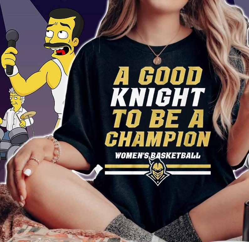 A Good Knight To Be A Champion Women's Basketball T-Shirt t-shirt