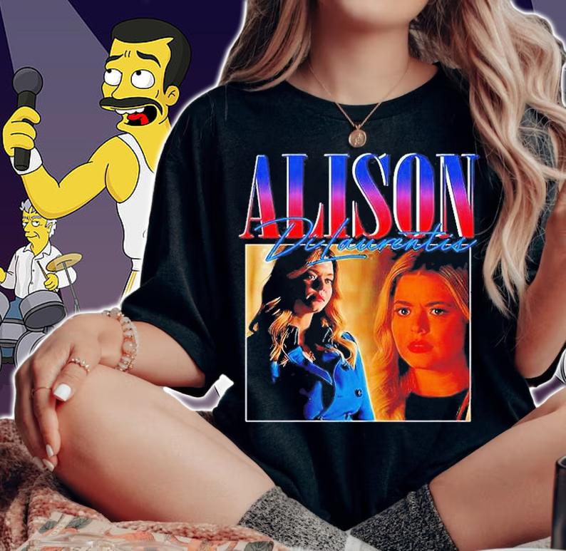 Alison DiLaurentis Pretty Little Liars T-Shirt t-shirt woman shirt