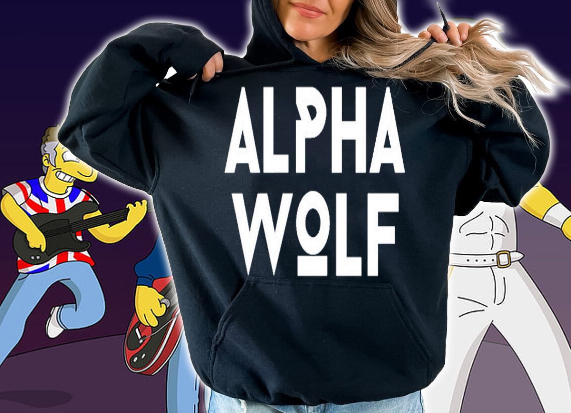 Alpha Wolf Funny T-Shirt t-shirt