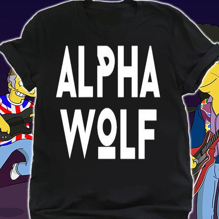 Alpha Wolf Funny T-Shirt t-shirt
