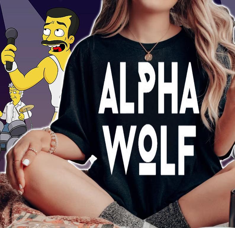 Alpha Wolf Funny T-Shirt t-shirt