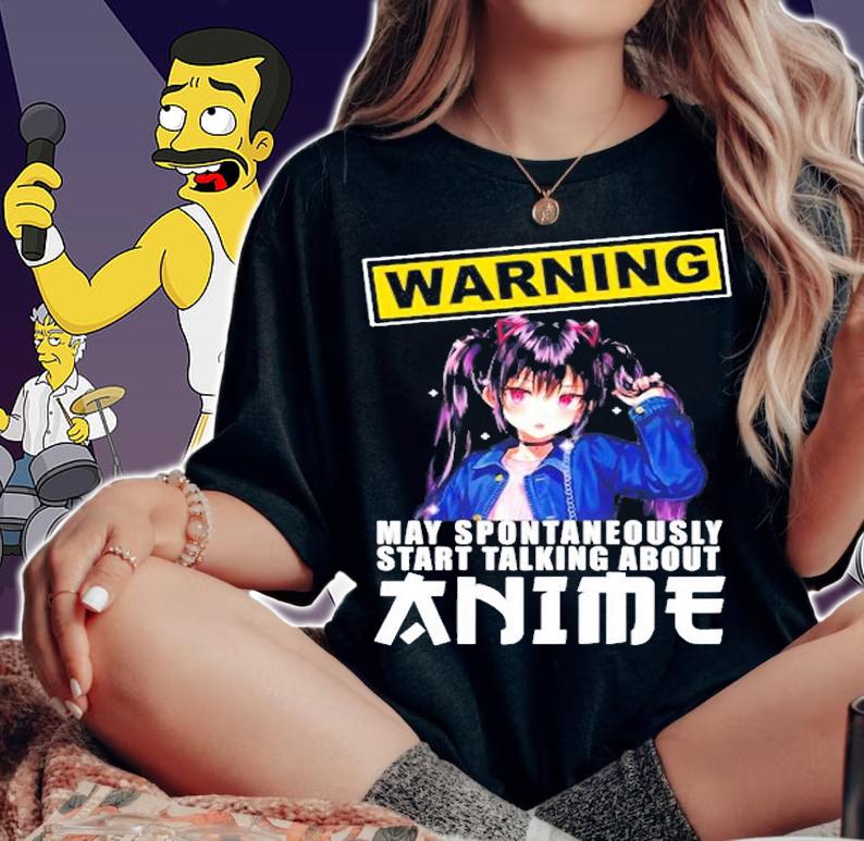 Anime Merch Clothes Teen Girls Gifts Women Japanese Stuff T-Shirt t-shirt woman shirt