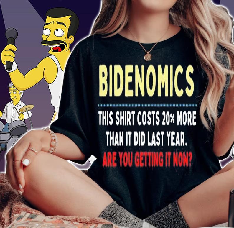 Anti Biden Conservative Bidenomics T-Shirt t-shirt