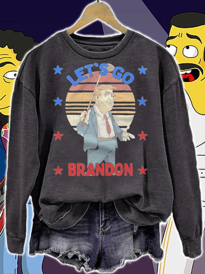 Anti Biden trump Play Golf Let's Go Brandon Joe Biden Chant T-Shirt t-shirt sweatshirt