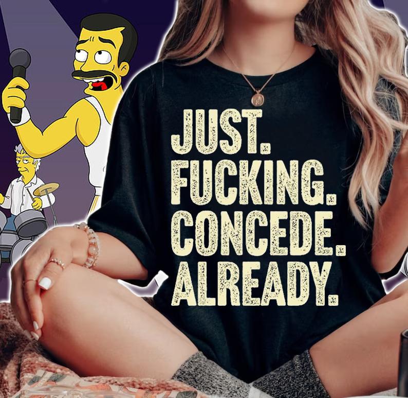 Anti Trump Concede Election Biden 2020 Won Gift t-shirt