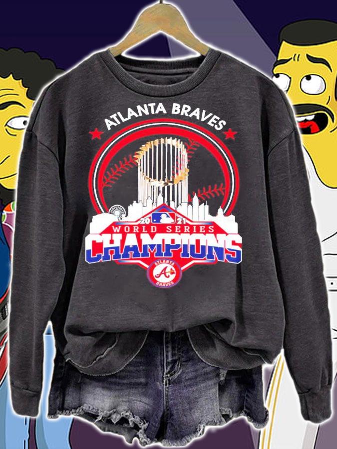 Atlanta Braves 2021 World Series Champions Atlanta Braves Shirt t-shirt sweatshirt