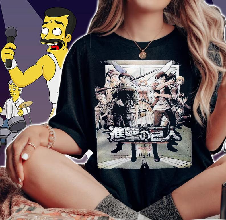 Attack on Titan season 3 poster T-shirt t-shirt