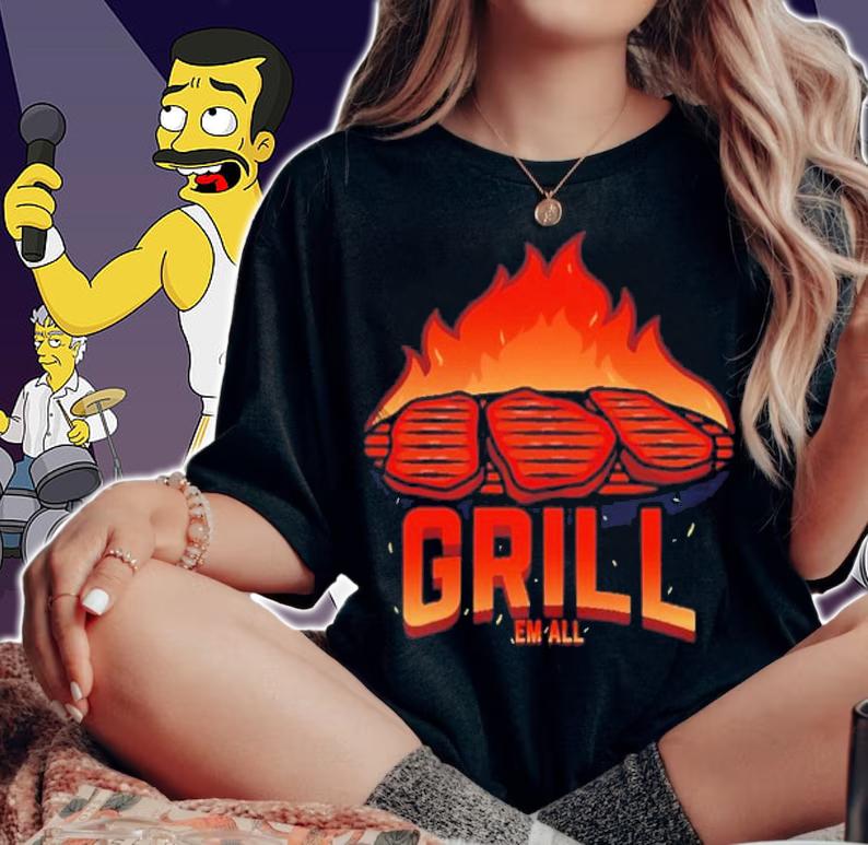BBQ Grilling Barbecue Grillmaster Pit Smoker Shirt t-shirt