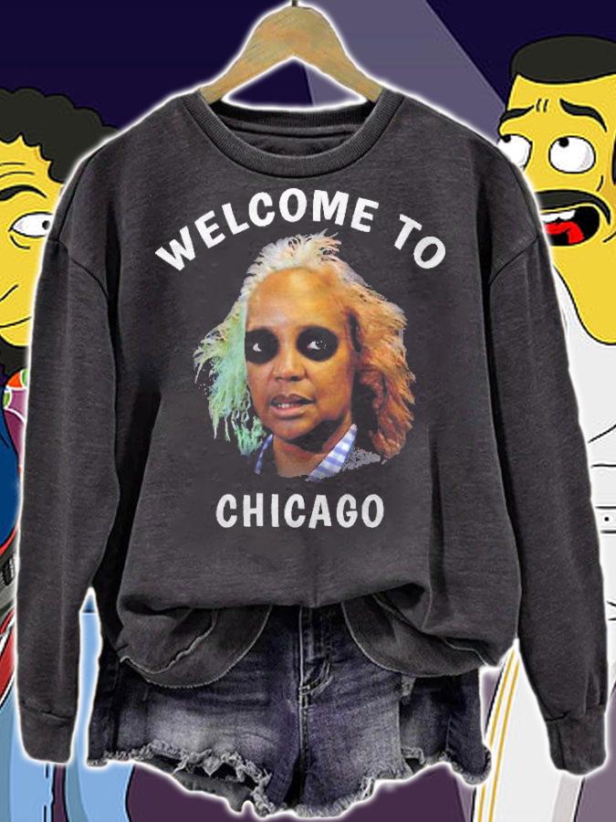 Beetle Lightfoot Anti Mayor Lightfoot Welcome To Chicago Shirt t-shirt