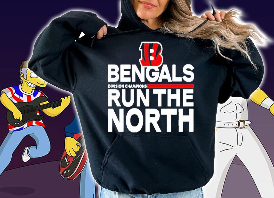 Bengals Division Champions Run The North T-Shirt t-shirt hoodie