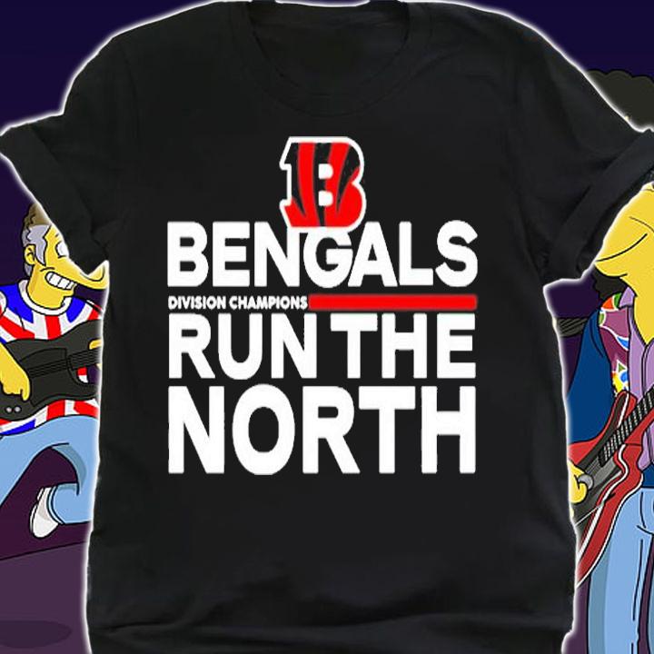 Bengals Division Champions Run The North T-Shirt t-shirt shirt