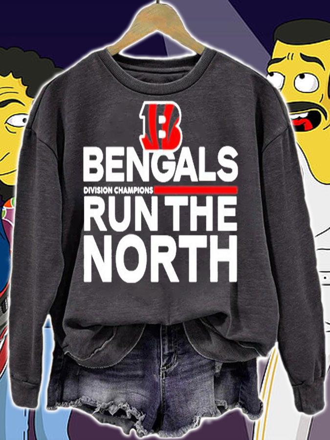 Bengals Division Champions Run The North T-Shirt t-shirt sweatshirt