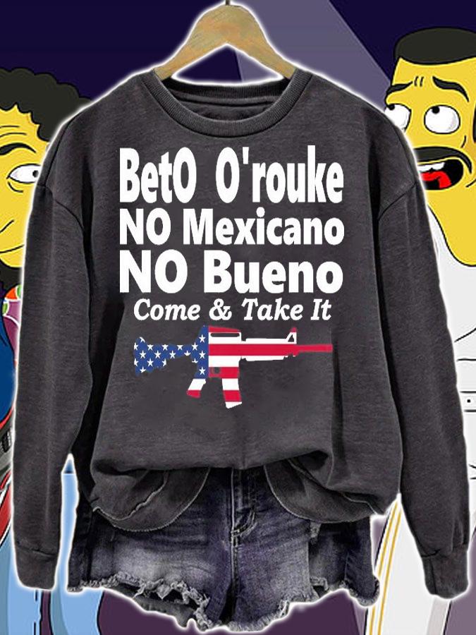 BetO O'Rouke NO Mexicano NO Bueno T-Shirt t-shirt
