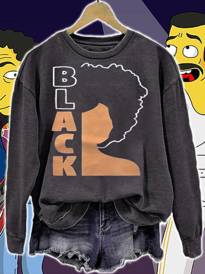 Black History Month Black Afro African Pride Shirt t-shirt sweatshirt