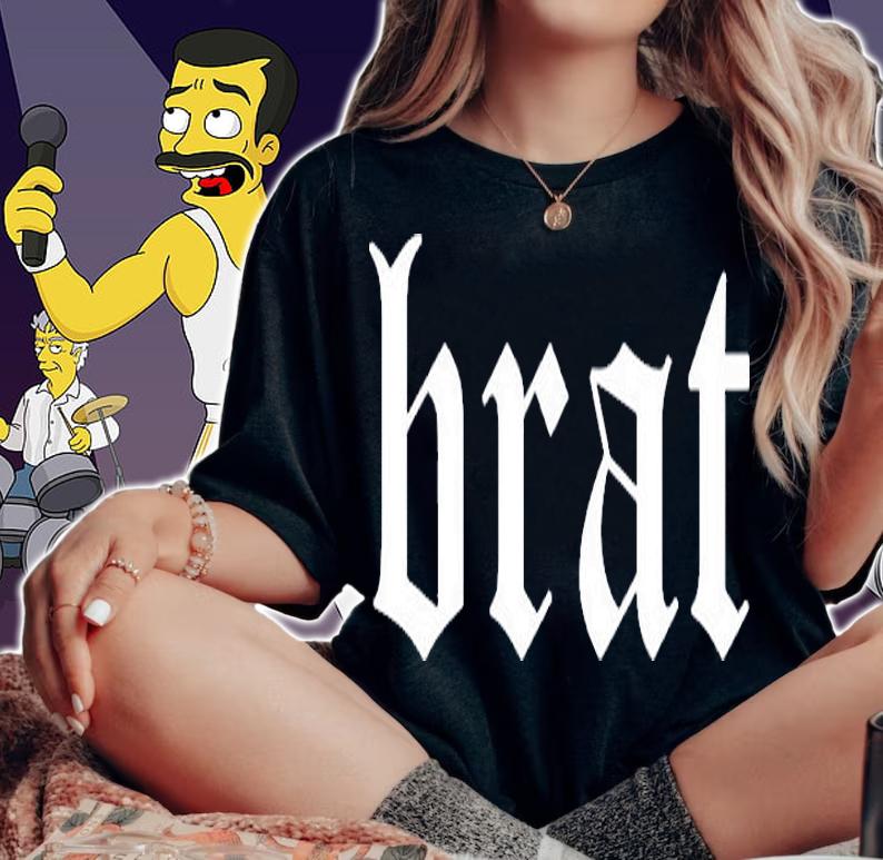 Brat Women Streetwear Mood AF Sassy Bougie Gift T-Shirt t-shirt