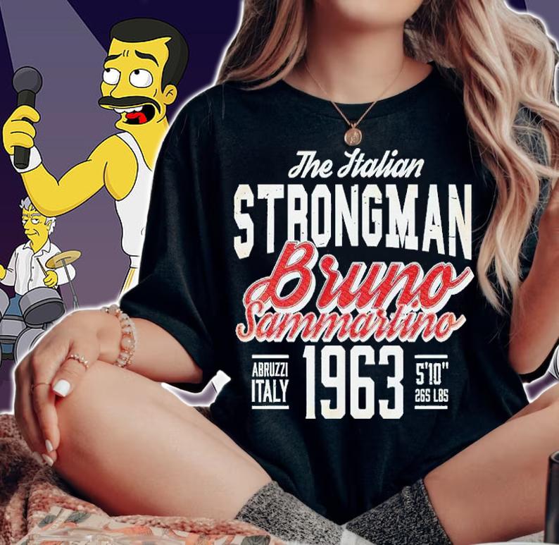 Bruno Sammartino The Italian Strongman 1963 Shirt t-shirt woman shirt