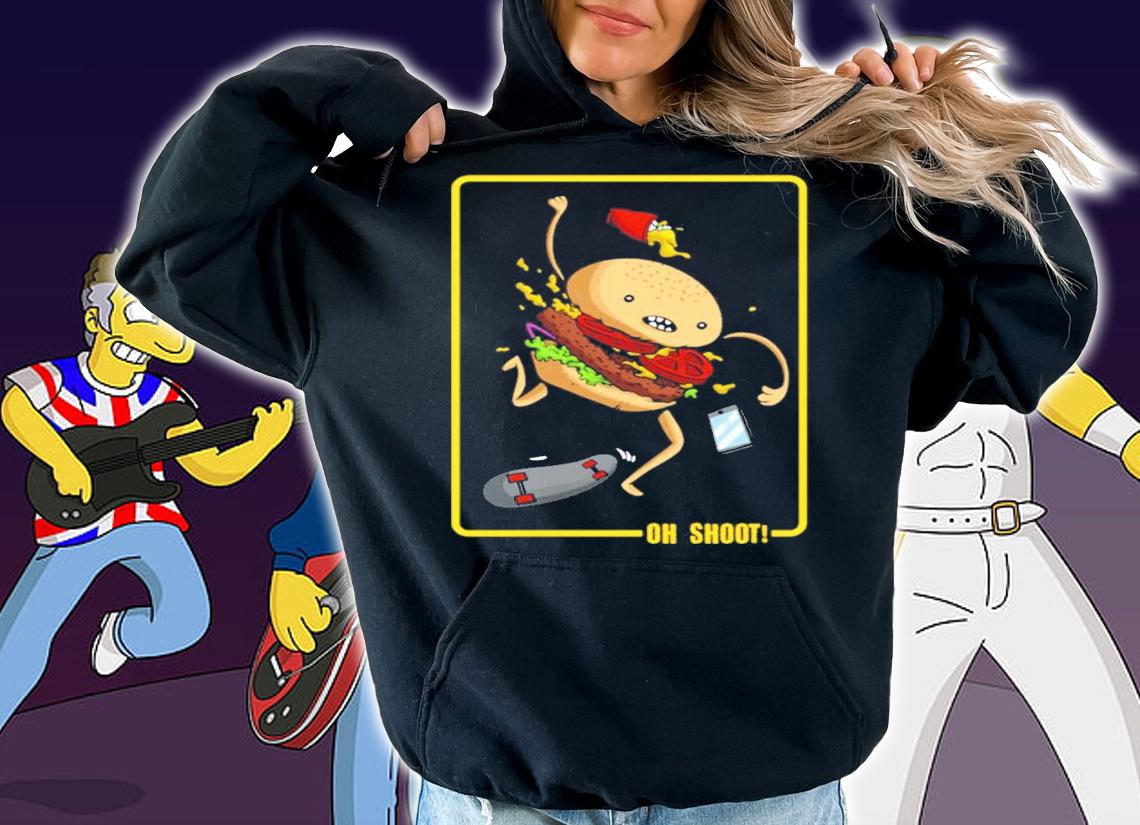 Burger Flip Oh Shoot Shirt t-shirt hoodie