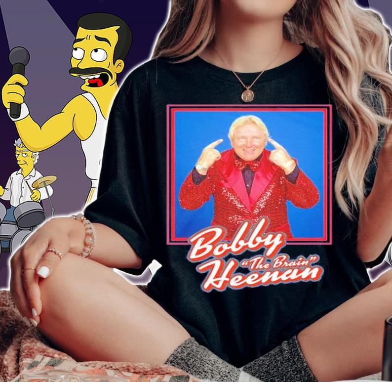 Bobby The Brain Heenan Photo Marquee Shirt t-shirt woman shirt