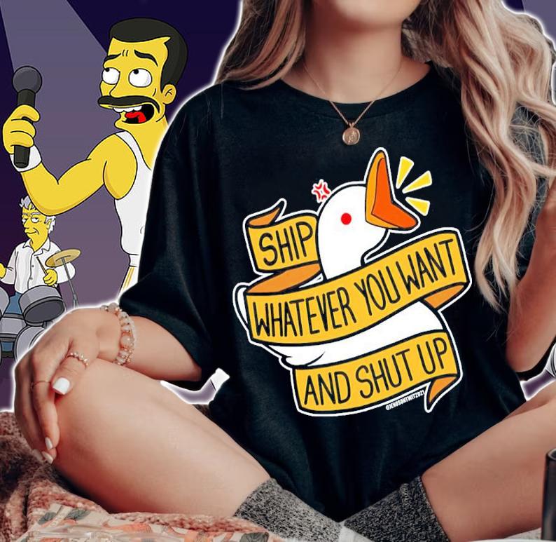 Duck Ship Whatever You Want And Shut Up Shirt t-shirt woman shirt