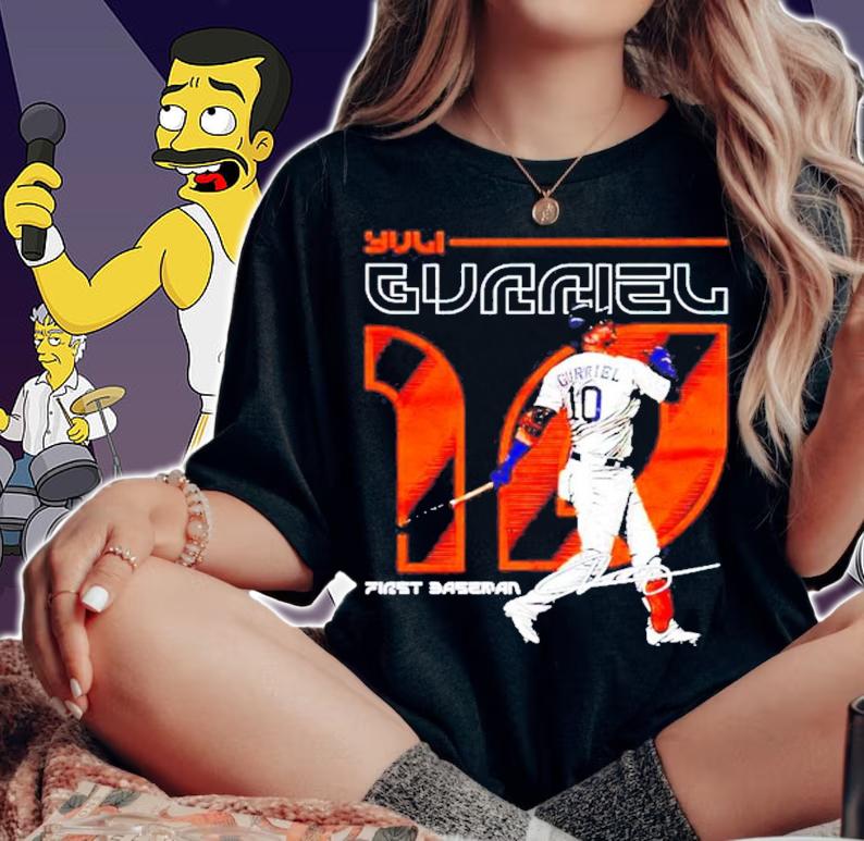 Houston Astros Yuli Gurriel baseball signature shirt t-shirt woman shirt