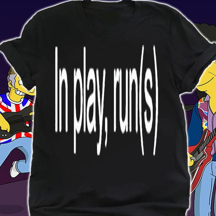 In play runs T-shirt t-shirt shirt