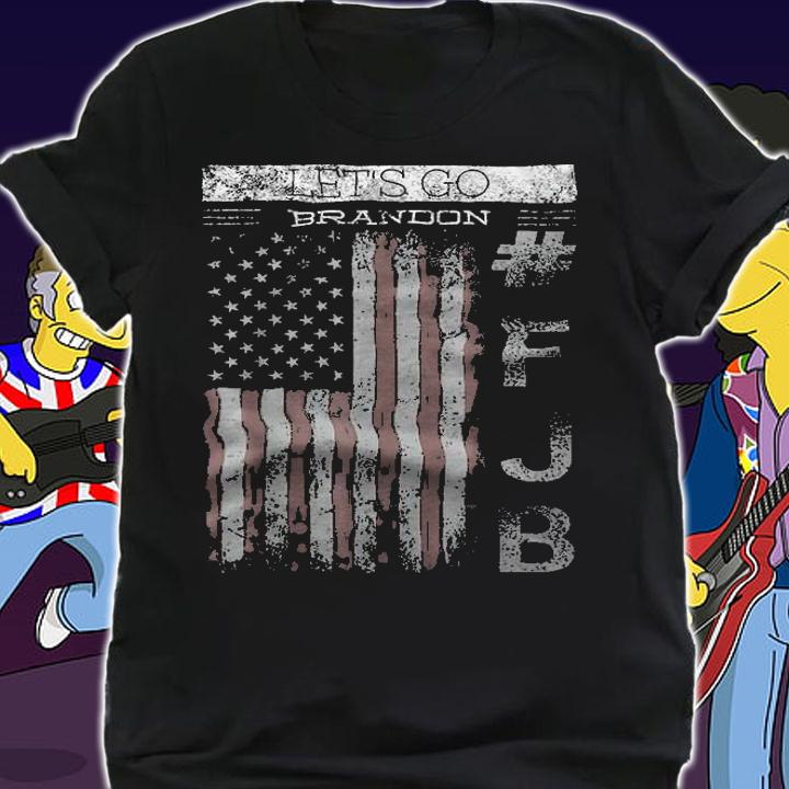 Let's Go Brandon FJB USA Flag Vintage T-Shirt t-shirt shirt