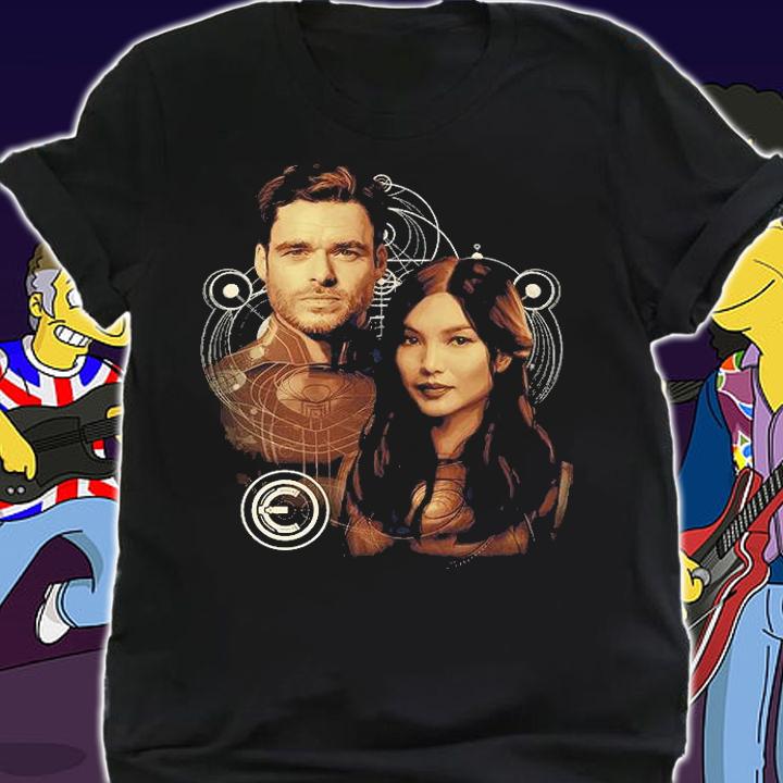 Marvel Eternals Hero Sersi and Ikaris T-shirt t-shirt shirt